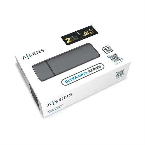 Caja Externa M.2 (NGFF) ASM2-002G SATA/NVME a USB3.1/USB3.2 GEN2, Gris - Imagen 6