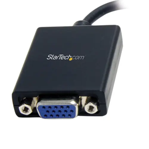 Adaptador Mini DisplayPort a VGA - Convertidor Activo de Mini DP a VGA - Vídeo 1080p - con Certificación VESA - mDP o Thunderbolt 1/2 Mac/PC a Monitor VGA - Dongle mDP 1.2 a VGA - Imagen 2