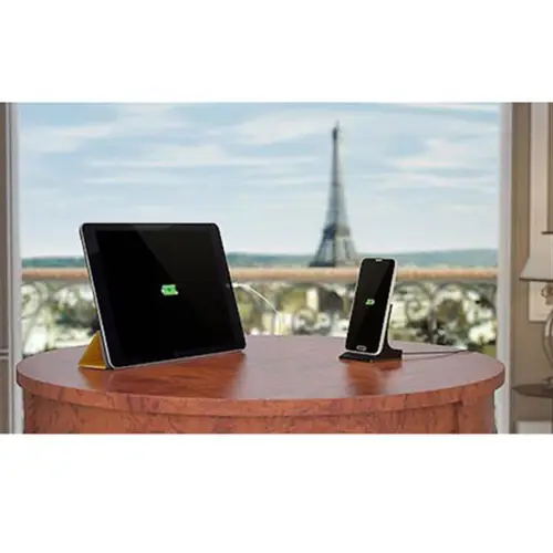 Cargador de Pared USB de 2 Puertos para Tablets Smartphones - Cargador Blanco de Alta Potencia para Viajes - Imagen 6