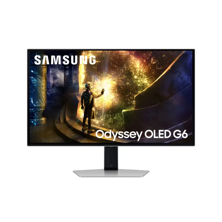 S27DG610SU pantalla para PC 68,6 cm (27") 2560 x 1440 Pixeles Quad HD OLED Plata