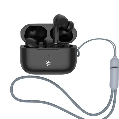 HARMONYBK auricular y casco Auriculares Inalámbrico Dentro de oído Llamadas/Música USB Tipo C Negro - Imagen 1