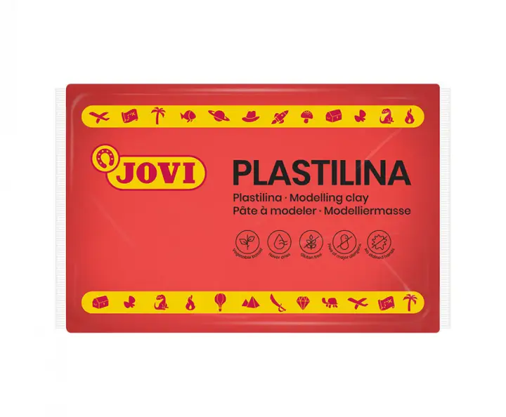 PLASTILINA Pasta de modelar 5,25 kg Rojo 1 pieza(s)