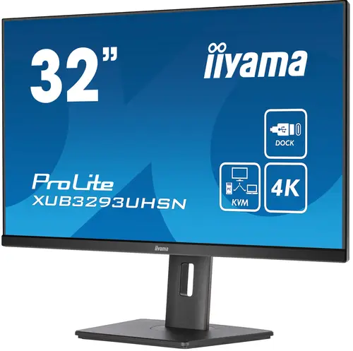 ProLite XUB3293UHSN-B5 pantalla para PC 80 cm (31.5") 3840 x 2160 Pixeles 4K Ultra HD LCD Negro - Imagen 4