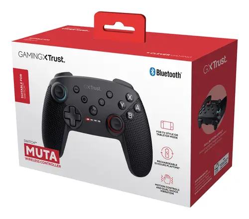 GXT 1246 MUTA Negro Bluetooth Gamepad Analógico/Digital Nintendo Switch, Nintendo Switch Lite, Nintendo Switch OLED - Imagen 5