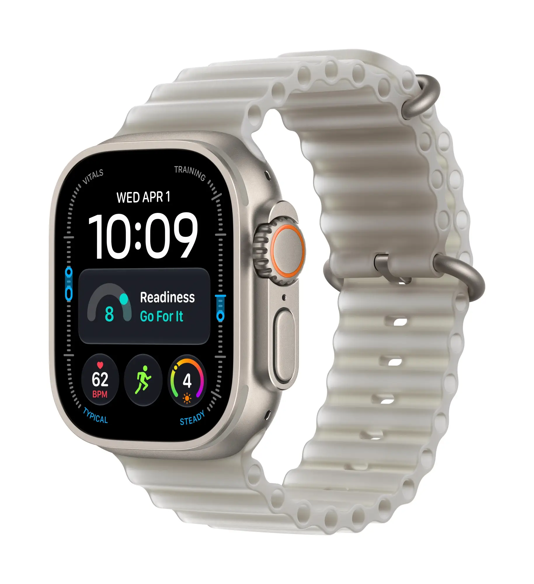 Watch Ultra 4 (GPS + Cellular) - Caja de titanio natural de 49 mm..
