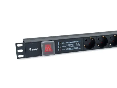 333317 unidad de distribución de energía (PDU) 6 salidas AC 1U - Imagen 3