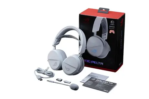 ROG Pelta Auriculares Inalámbrico y alámbrico Diadema Juego USB Tipo C Bluetooth Blanco - Imagen 11