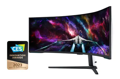 G95NC LED display 144,8 cm (57") 7680 x 2160 Pixeles Dual UHD Negro, Blanco - Imagen 9