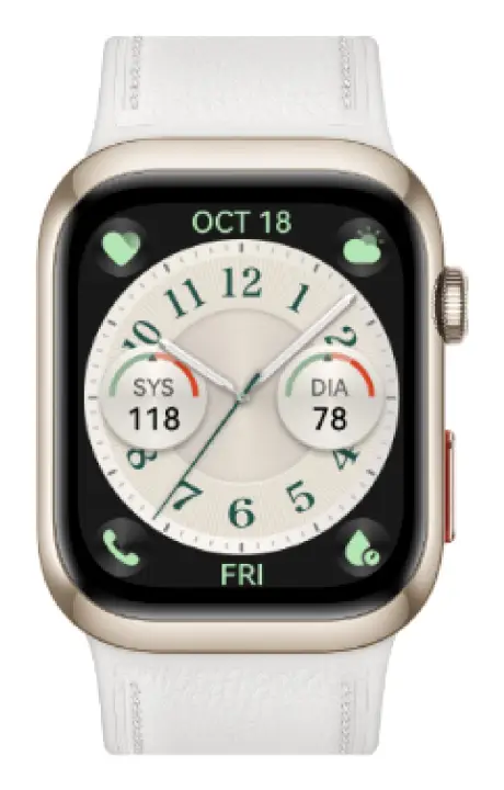 Watch D2 4,62 cm (1.82") AMOLED 48 mm Digital 480 x 408 Pixeles Pantalla táctil Oro