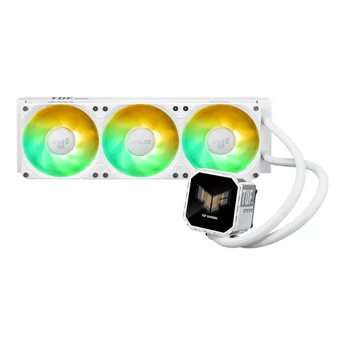 TUF Gaming LC III 360 ARGB LCD White Edition Procesador Sistema de refrigeración líquida todo en uno 12 cm Blanco 1 pieza(s) - Imagen 2