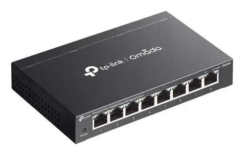 Omada ES208G switch Gestionado L2 Gigabit Ethernet (10/100/1000) Negro - Imagen 4