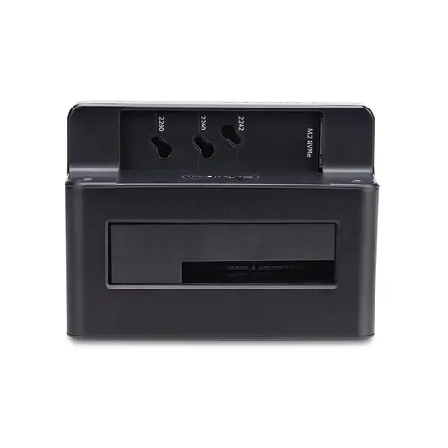 Clonador NVMe M.2 a SATA de 2.5/3.5 - Dock Duplicador Autónomo de 2 Bahías para SSD - Bidireccional NVMe a SATA / SATA a NVMe - hasta 27GBpm - TAA - Imagen 6