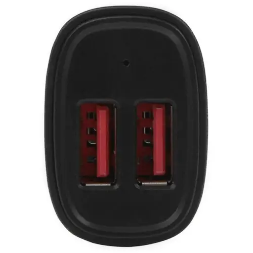 Cargador de Coche USB de Dos Puertos - 24W / 4,8A - Negro - Imagen 2