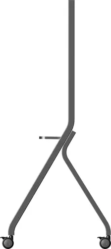 MD-CART02-S1 soporte para pantalla de señalización 2,18 m (86") Gris - Imagen 7