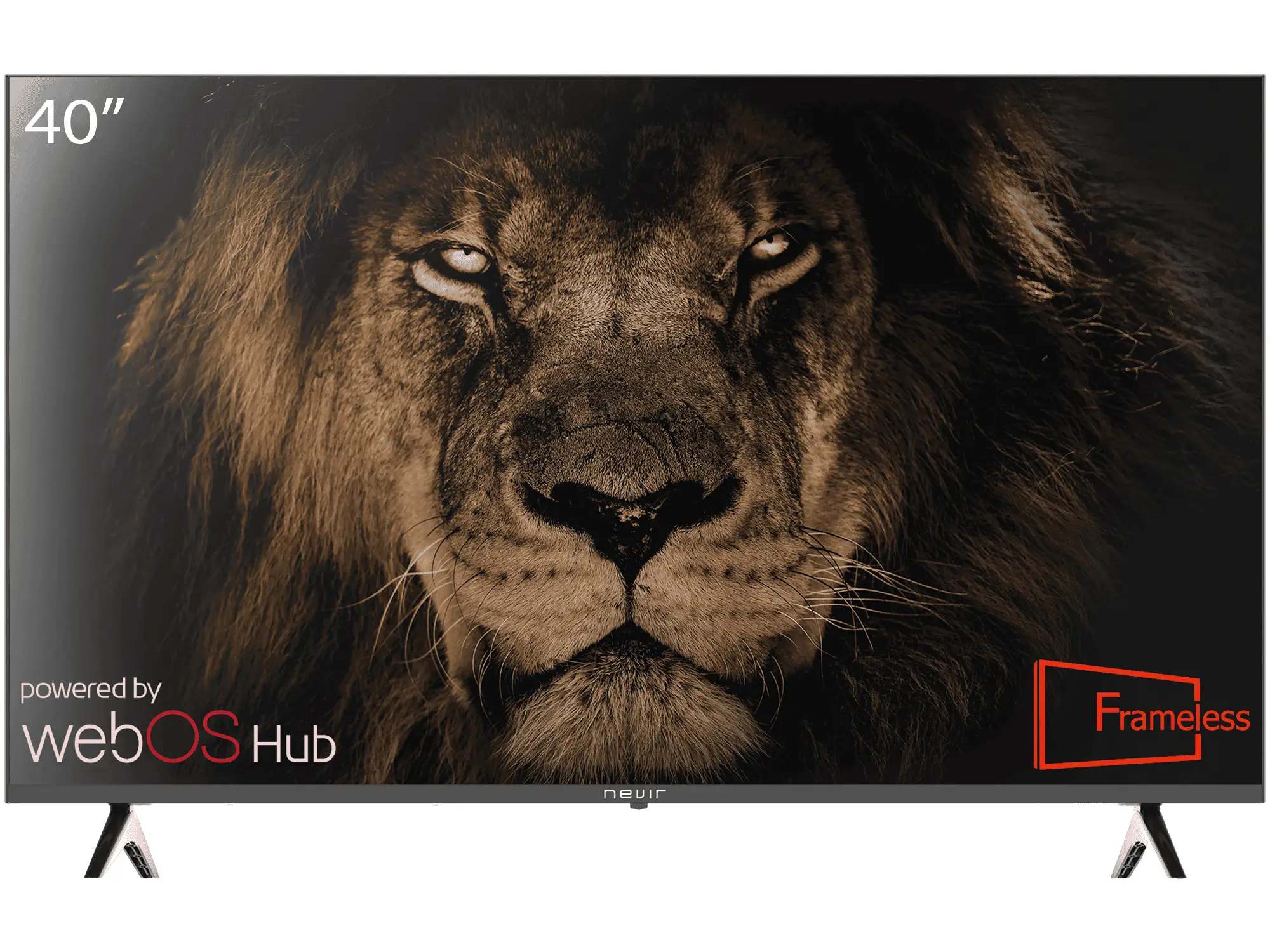 NVR-8840-40FHWBT Televisor 101,6 cm (40") Full HD Smart TV Wifi Negro 290 cd / m²