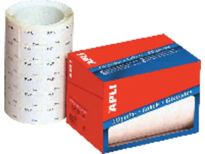 APL ROLLO ETIQ.AUTOADH.12X18 BL 10084