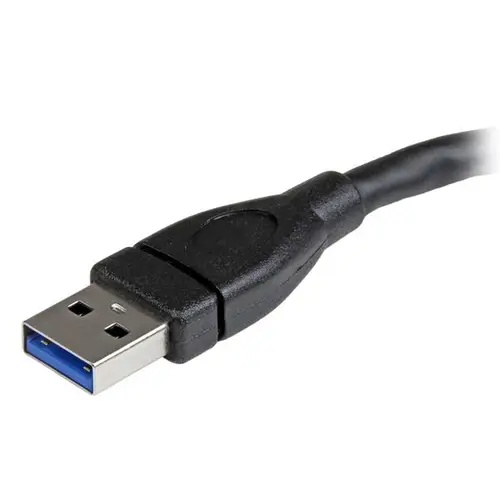 Cable de 15cm Extensor USB 3.0 - Alargador USB 3.0 SuperSpeed Negro - Imagen 2