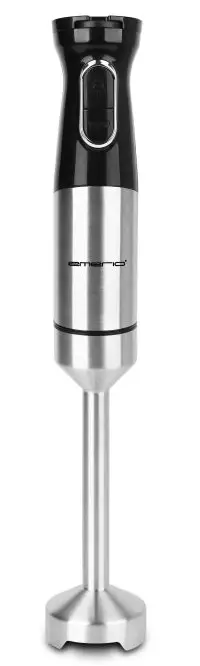 HB-132381 licuadora Batidora de inmersión 1000 W Negro, Acero in..