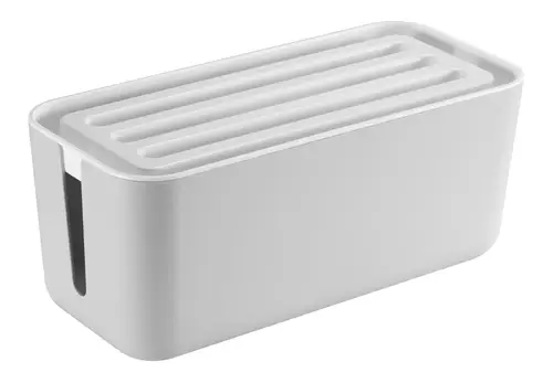 EW1569 organizador de cables Universal Caja de cables Blanco 1 pieza(s) - Imagen 3