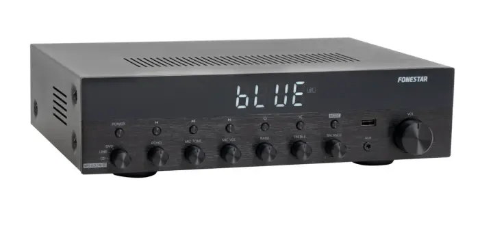 AS3030 amplificador de audio 2.0 canales Hogar Negro