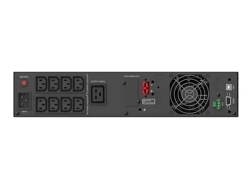 ZEUS51E3K sistema de alimentación ininterrumpida (UPS) Doble conversión (en línea) 3 kVA 3000 W 9 salidas AC - Imagen 3