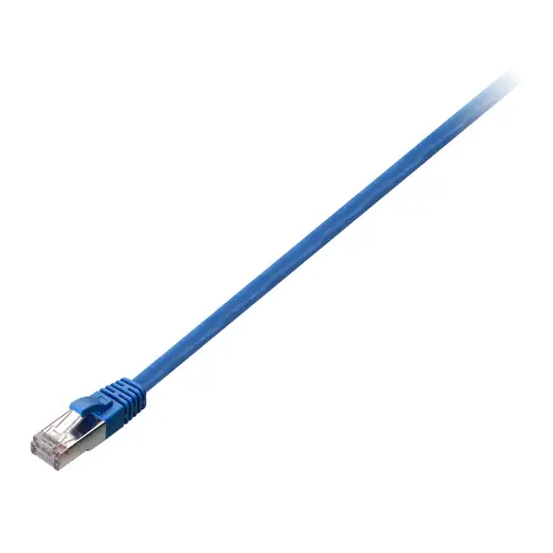 Cable de red blindado CAT6 STP 10M Azul - Imagen 1