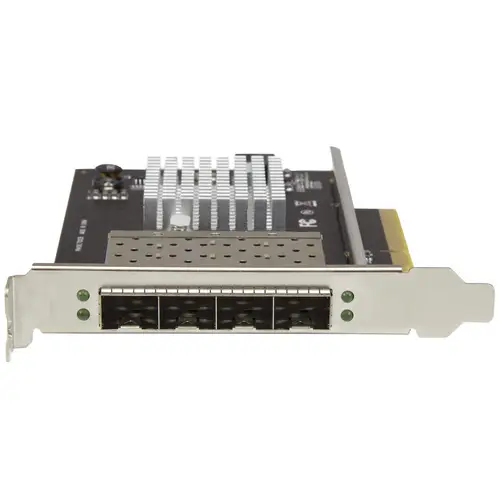 Tarjeta de Red SFP+ 10G SFP+ con 4 Puertos - Adaptador Convergente SFP+ Abierto Intel XL710 - NIC PCIe 10 Gigabit Ethernet - Tarjeta LAN 10GbE - Dell PowerEdge HPE ProLiant - Imagen 4