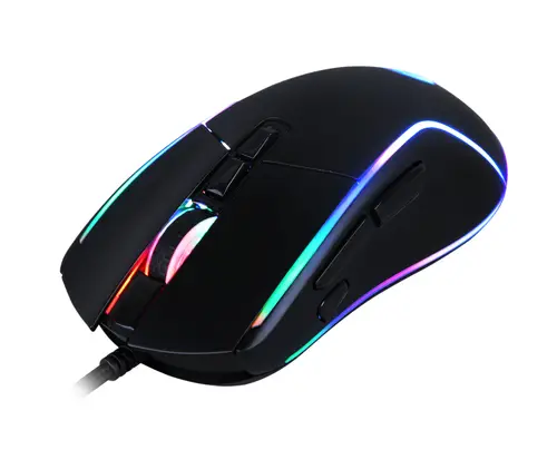 DeepDarth ratón Juego USB tipo A Óptico 6400 DPI - Imagen 7