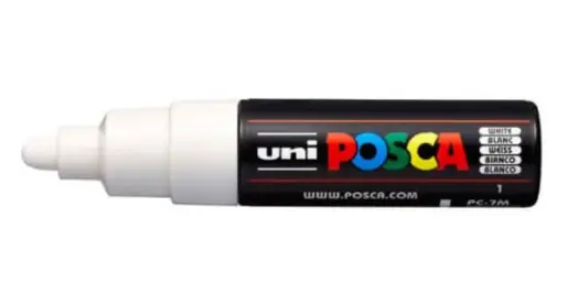 POSCA PC-7M Blanco