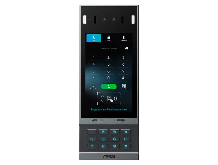 i67 sistema de intercomunicación de video 2 MP 17,8 cm (7") Negr..