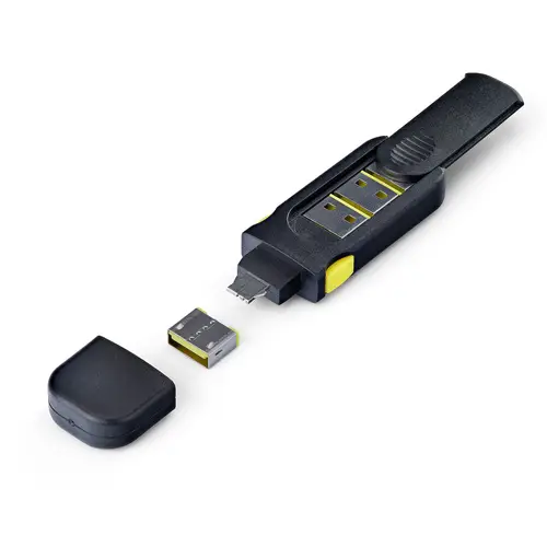 Llave de Bloqueo USB-A - 4 Tapones Antipolvo USB-A con Pestillo - Protectores Guardapolvos de Puerto USB a Presión - Reutilizables - Imagen 8
