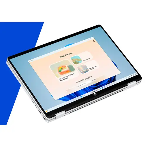 OmniBook 5 Flip 2-in-1 Laptop 14-fp0057ns Intel Core 7 150U 35,6 cm (14") Pantalla táctil 2K 16 GB LPDDR5-SDRAM 1 TB SSD Wi-Fi 6 (802.11ax) Windows 11 Home Plata - Imagen 14
