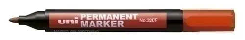 ROTUL.UNI NO.320F MARKER 3,0 mm ROJO - Pack de 12 unidades