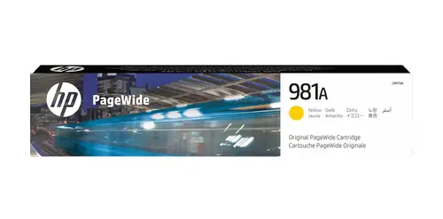 Cartucho original PageWide 981A amarillo - Imagen 1