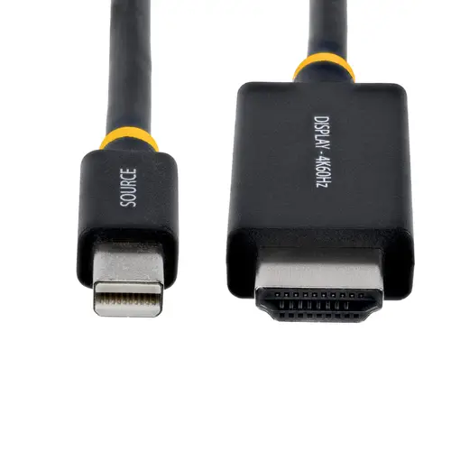 1M-MDP-HDMI2-4K60 adaptador de cable de vídeo Mini DisplayPort HDMI tipo A (Estándar) Negro - Imagen 4
