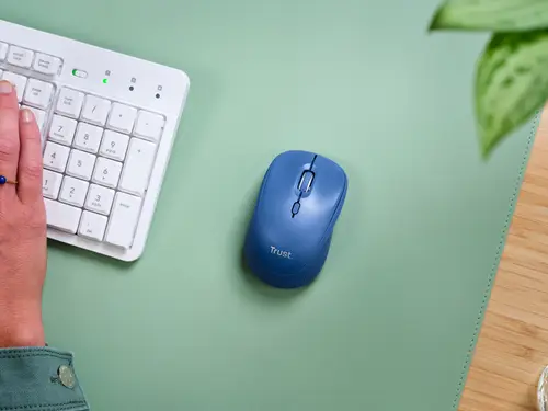 Yvi+ ratón Universal Ambidextro RF Wireless + Bluetooth Óptico 1600 DPI - Imagen 9