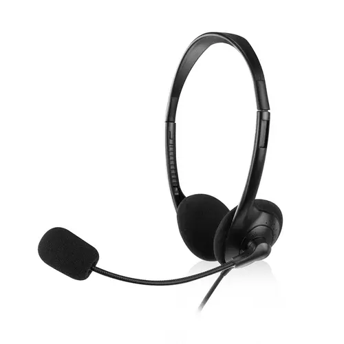 EW3567 auricular y casco Auriculares Alámbrico Diadema Llamadas/Música Negro - Imagen 1