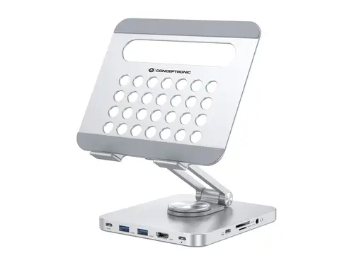 DONN26G mueble y soporte para dispositivo multimedia Plata Tableta Carro para administración de tabletas - Imagen 3
