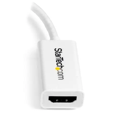 Conversor de Vídeo Mini DisplayPort a HDMI con Audio  Adaptador Activo MDP 1.2 para MacBook Pro  4K @ 30Hz - Blanco - Imagen 3