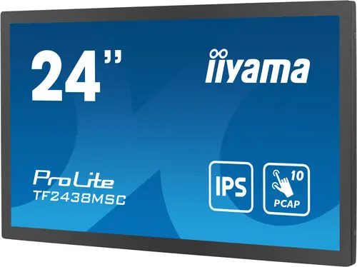 TF2438MSC-B1 pantalla de señalización Pizarra de caballete digital 61 cm (24") LED 600 cd / m² Full HD Negro Pantalla táctil - Imagen 9
