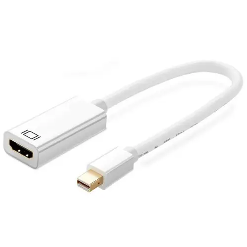 EC1458 adaptador de cable de vídeo 0,15 m Mini DisplayPort HDMI tipo A (Estándar) Blanco - Imagen 1