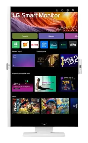 32U850SA-W pantalla para PC 80 cm (31.5") 3840 x 2160 Pixeles 4K Ultra HD LED Blanco - Imagen 9