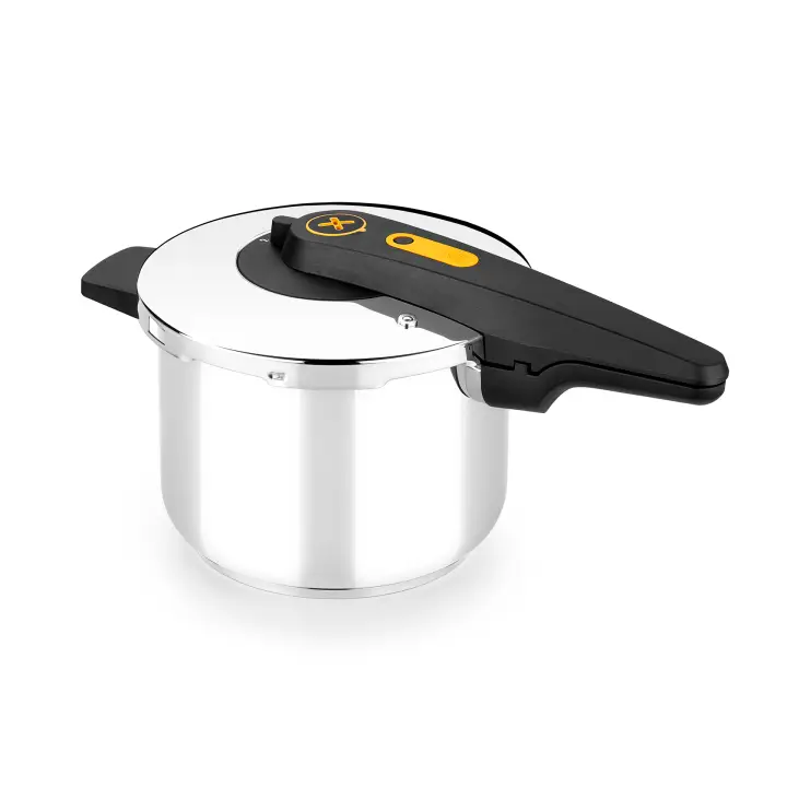 A185701 olla a presión 4 L Negro, Plata