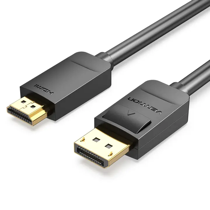 Cable Conversor HADBG/ Displayport Macho - HDMI Macho/ 1.5m/ Negro