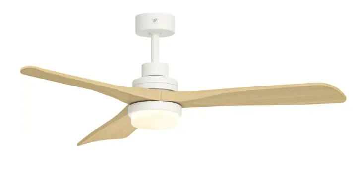 5316418500 ventilador Blanco, Madera
