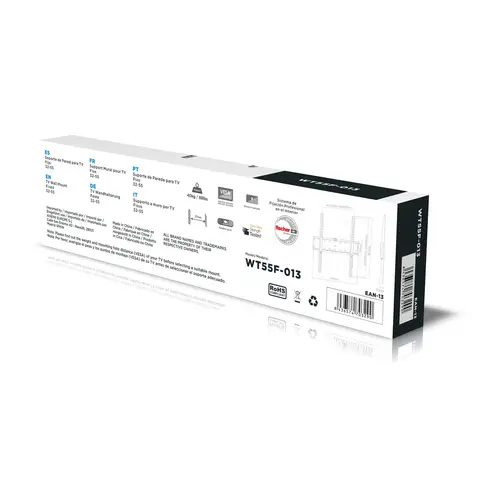 WT55F-013 soporte para TV 139,7 cm (55") Negro - Imagen 5