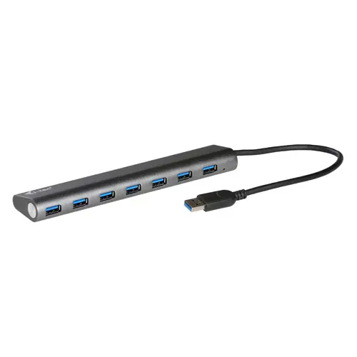 Metal Superspeed USB 3.0 7-Port Hub - Imagen 2