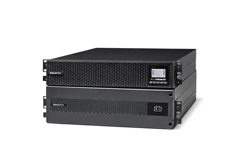 SLC-8000-TWIN RT3 sistema de alimentación ininterrumpida (UPS) Doble conversión (en línea) 8 kVA 8000 W 2 salidas AC - Imagen 1