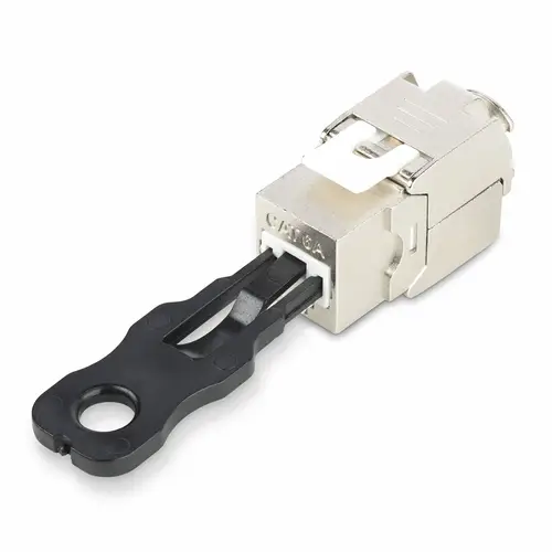 Candados Bloqueadores de Puerto RJ45 - Guardapolvos Reutilizables para Puertos RJ45 de Red Ethernet - Paquete de 10 con Llave de Bloqueo - Imagen 4