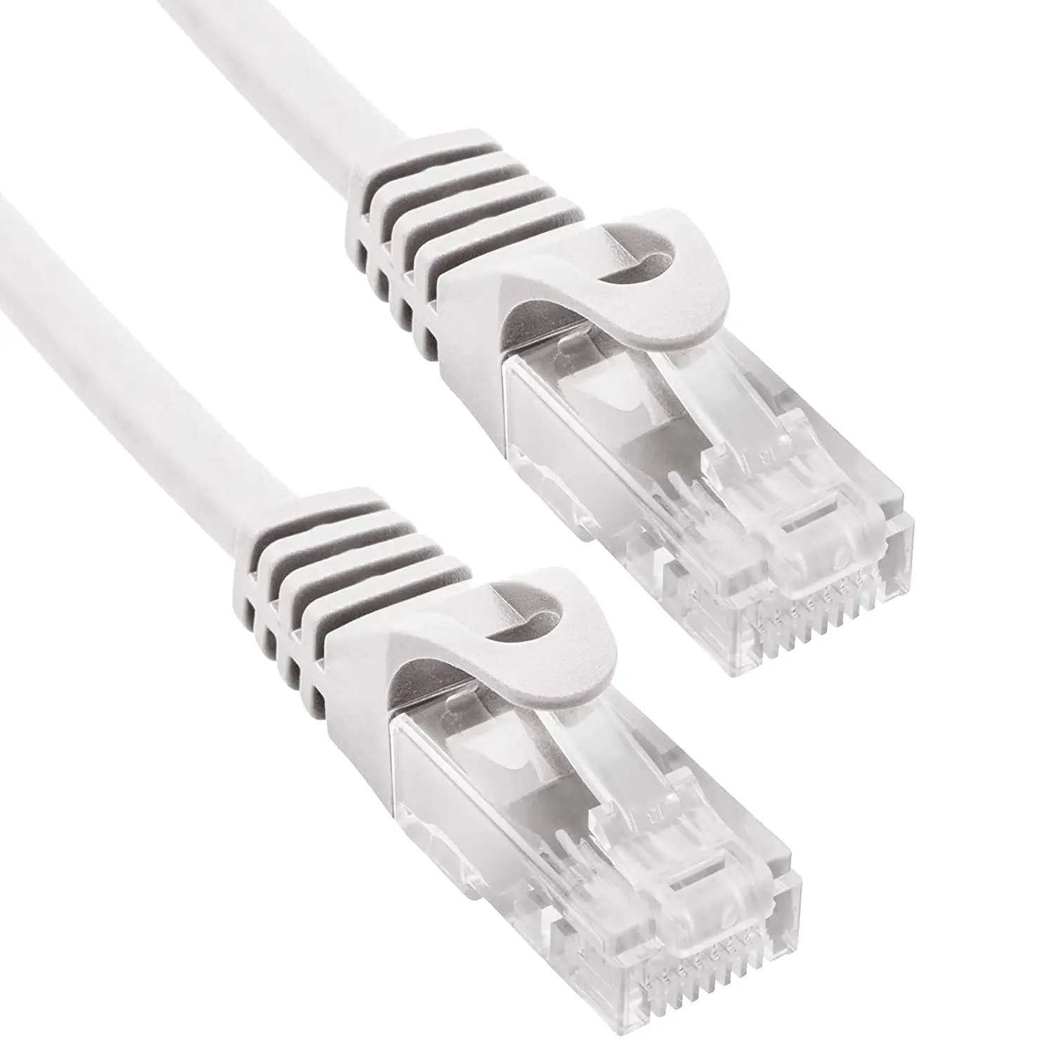 Cable de Red 100% Cu Cat.6 UTP Sólido Gris 5M